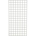 Global Equipment Global Industrial„¢ Wire Grid Panel 72" x 24" Poly-Green 933CP17GZ